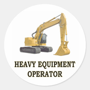 ADESIVO REDONDO BACK HOE