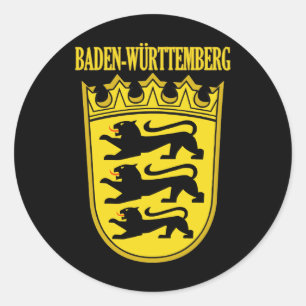 Adesivo Redondo Baden-Wurttemberg