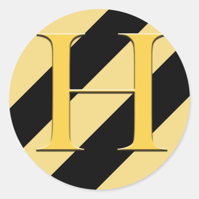 Adesivo Redondo Badger House Sticker (Frente)