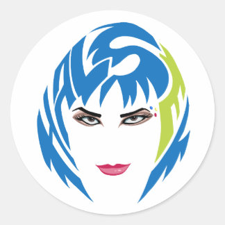 Adesivo Redondo Badlands Sticker