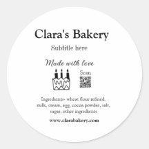 Bagaço de padaria adiciona ingredientes feitos com