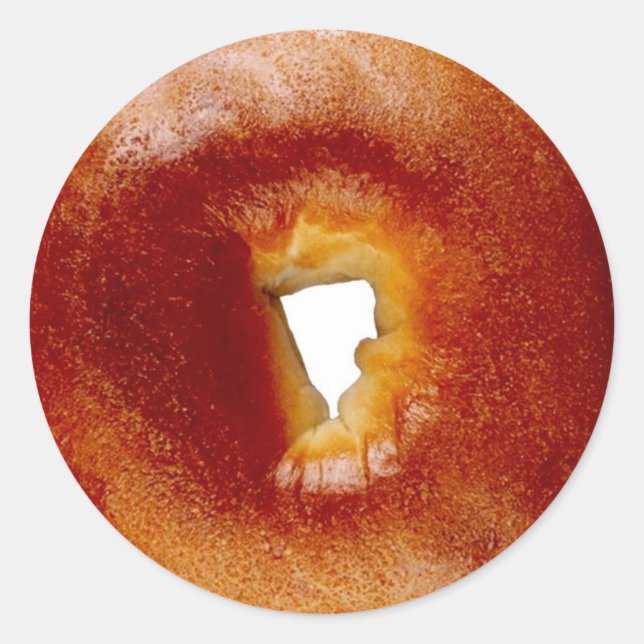 Adesivo Redondo Bagel (Frente)