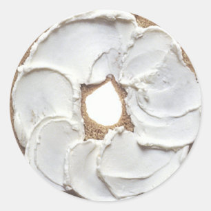 Adesivo Redondo Bagel