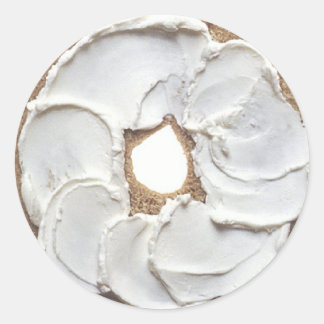 Adesivo Redondo Bagel