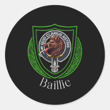 Baillie Scottish Clan Crest