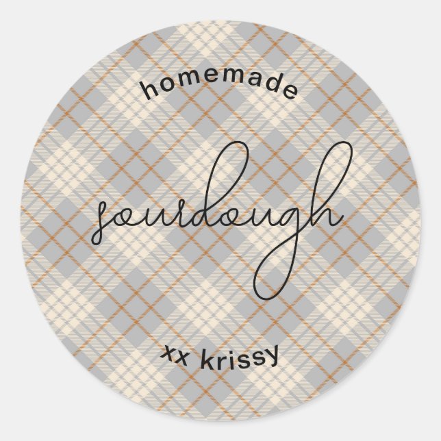 Adesivo Redondo Bakery Gift Stickers (Frente)