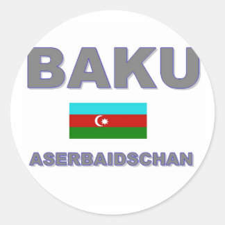 Adesivo Redondo Baku
