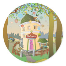 Balão House Sticker