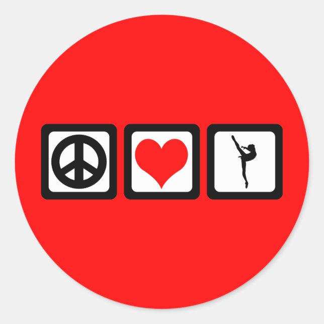 Adesivo Redondo Balé (Frente)