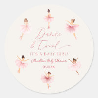 Balé rosa Dance e Twirl Ballerina