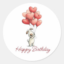 Balões de Cachorro Fofos de Aniversário