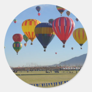 Adesivo Redondo Balonismo