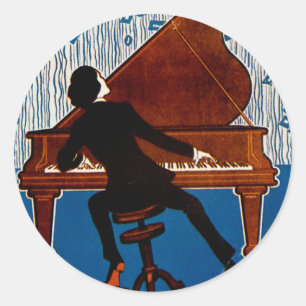 Adesivo Redondo Baltimore Blues