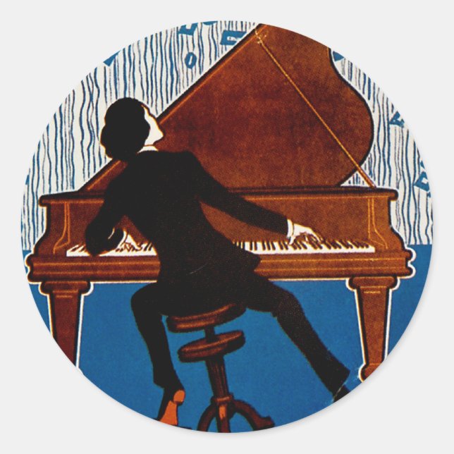 Adesivo Redondo Baltimore Blues (Frente)