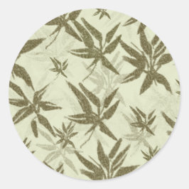 Adesivo Redondo Bambu em Beige Sheers - padrão de superfície unifo