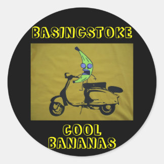 ADESIVO REDONDO BANANAS LEGAL BASINGSTOKE
