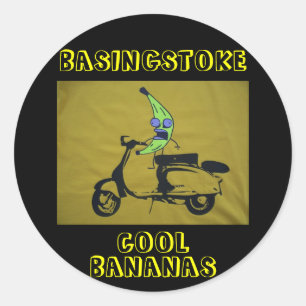ADESIVO REDONDO BANANAS LEGAL DE BASINGSTOKE