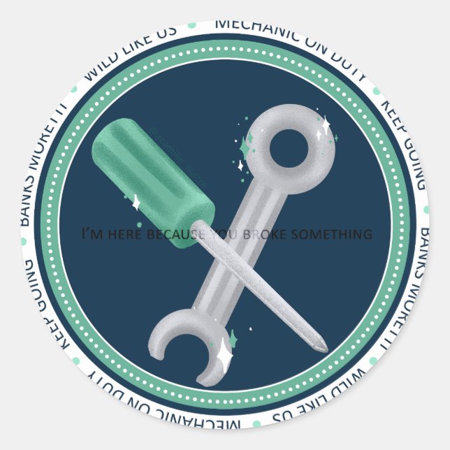 Adesivo Redondo Bancos Crachá - AC (Frente)