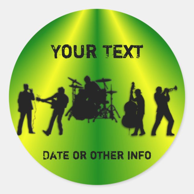 Adesivo Redondo Banda (Frente)