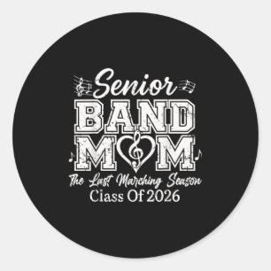 Adesivo Redondo Banda mais velho Mãe Cl De 2026 Marching Season En