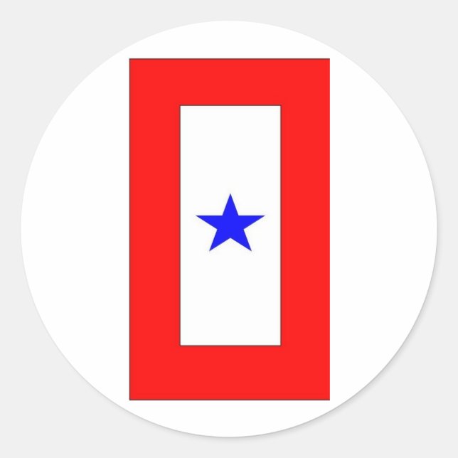 ADESIVO REDONDO BANDEIRA 1 DAS MÃES DE GUERRA (Frente)