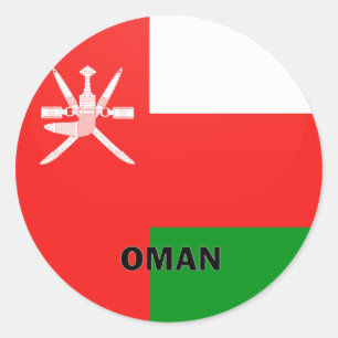 Adesivo Redondo Bandeira da qualidade de Oman Roundel