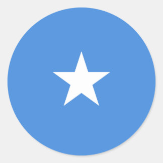 Adesivo Redondo Bandeira da Somália, Bandeira da Somália