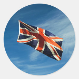 Adesivo Redondo Bandeira da União