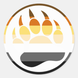 ADESIVO REDONDO BANDEIRA DE ARMADILHA/ARMADILHA DE ARMADILHA