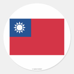 Adesivo Redondo Bandeira de Formosa