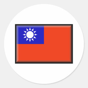 Adesivo Redondo Bandeira de Formosa