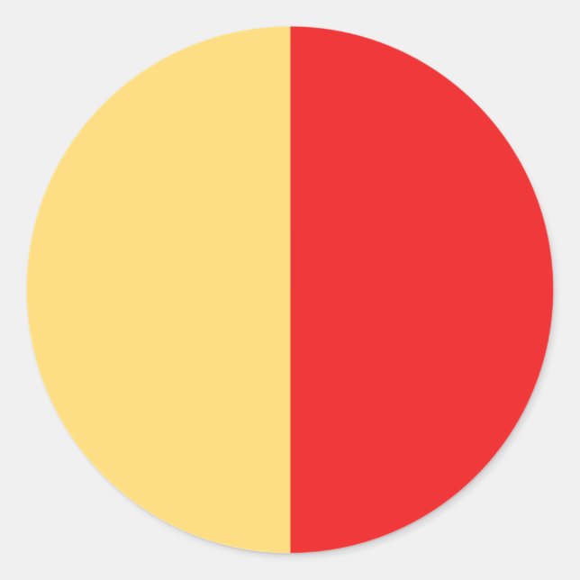 Adesivo Redondo bandeira de fraldas (Frente)