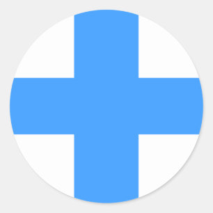 Adesivo Redondo Bandeira de Marselha