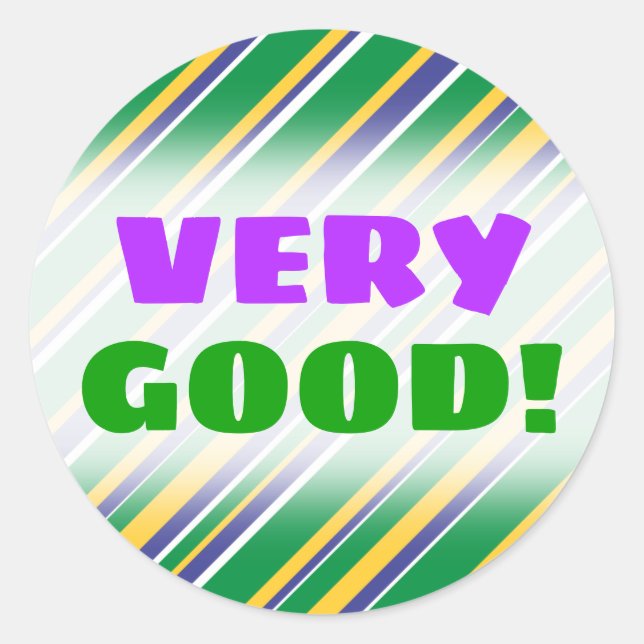 Adesivo Redondo Bandeira do Brasil inspira padrão de stripes color (Frente)