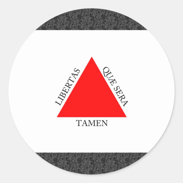 Adesivo Redondo Bandeira do Brasil Minas (Frente)