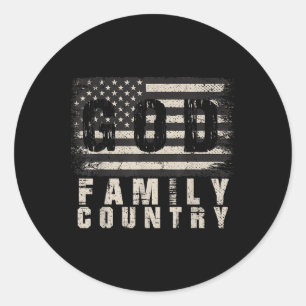Adesivo Redondo Bandeira dos Estados Unidos Memória Patriótica da 