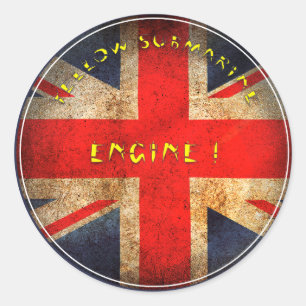 Adesivo Redondo Bandeira inglesa