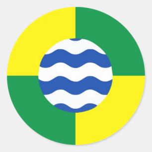 Adesivo Redondo bandeira nairobi