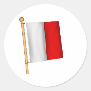 Adesivo Redondo Bandeira náutica 'H