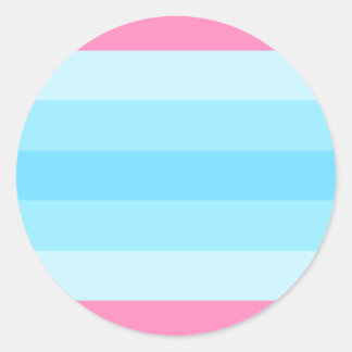 Adesivo Redondo bandeira transmissasculina