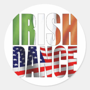 Adesivo Redondo Bandeiras da dança