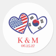 Bandeiras do Coração Coreano Americano