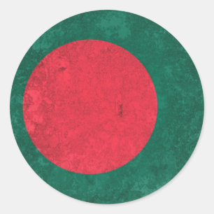 Adesivo Redondo Bangladesh
