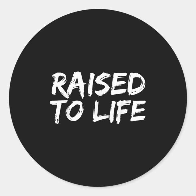 Adesivo Redondo Baptism Gift New Christians Baptismal Quote Raised (Frente)