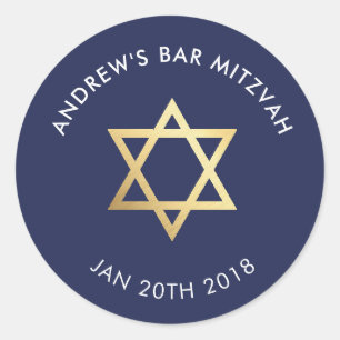 Adesivo Redondo Bar FEITO SOB ENCOMENDA Mitzvah para o marinho