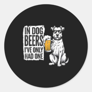 Adesivo Redondo Bar Pub Crawl de cerveja retrô para homens engraça
