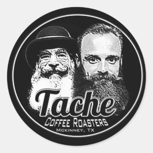 Adesivo Redondo Barba dobro