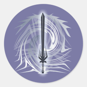 Adesivo Redondo bárbaro