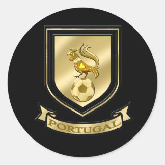 Adesivo Redondo Barcelos Brasão de Portugal