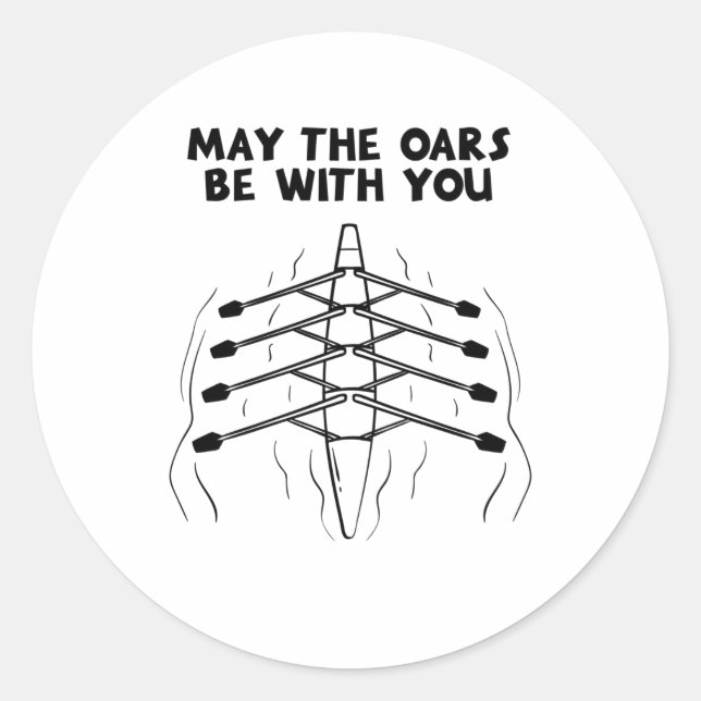 Adesivo Redondo Barco Removido (Frente)